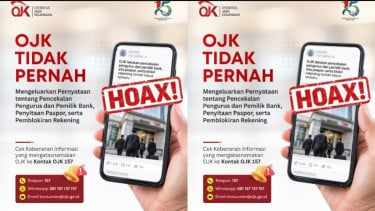 Pakai Stempel Hoaks, OJK Bantah Pernyataan Jusuf Hamka: Singgung Kewaspadaan terhadap Penipuan