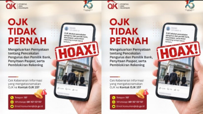 Pakai Stempel Hoaks, OJK Bantah Pernyataan Jusuf Hamka: Singgung Kewaspadaan terhadap Penipuan