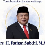 Innalillahi Anggota VI BPK Fathan Subchi Tutup Usia