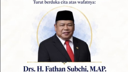 Innalillahi Anggota VI BPK Fathan Subchi Tutup Usia