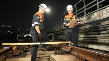 Bukan Cuma Rel, Ini yang Diperiksa Petugas LRT Jabodebek Setiap Dini Hari