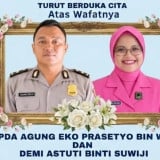 Aipda Agung Eko Prasetyo dan Istri Tewas dalam Kecelakaan Maut di Tol Lampung