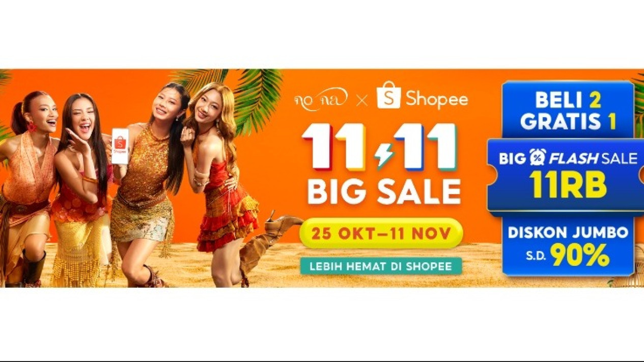 Kolaborasi no na x Shopee Warnai Keseruan Belanja Bareng Teman di 11.11 Big Sale
            - galeri foto