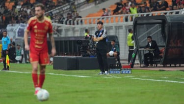Shin Tae-yong Wanti-wanti Lapangan JIS yang Tak Kunjung Membaik Bisa Cederai Pemain Persija Jakarta