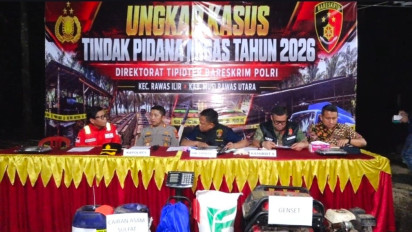 Dirtipidter Bareskrim Polri Bongkar Praktik Minyak Olahan Ilegal Pasokan Kontraktor Tambang di Sumsel