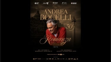 Di Tengah Penolakan, Promotor Pastikan Konser Andrea Bocelli Tetap Digelar