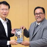 Jajaki Penguatan Kerja Sama Jakarta-Tokyo, Wagub Rano Temui Tomohide Sato