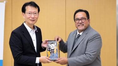 Jajaki Penguatan Kerja Sama Jakarta-Tokyo, Wagub Rano Temui Tomohide Sato