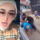Siapa Mami Sinta? Sosok Pengusaha yang Viral Karena Sawer Uang dari Mobil, Berujung Minta Maaf