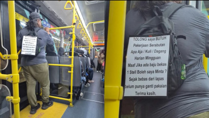 Viral Eks Napi Tolak Diberi Uang Cuma-cuma di Transjakarta, Akui Butuh Hal Ini Selain Pekerjaan Halal