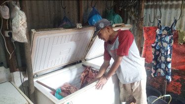 Kios Daging di Pasar Leces Dibobol, 25 Kg Daging dan Uang Kas Raib
