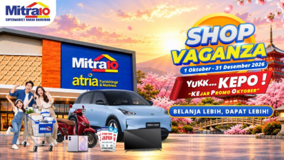 Akhir Tahun Makin Hemat, Shopvaganza dari Mitra10 Hadir Lagi!