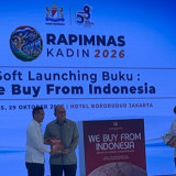 Buku "We Buy from Indonesia" Soft Launching di Pembukaan Rapimnas Kadin 2026