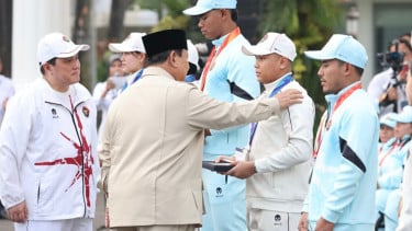 Apresiasi Perjuangan Atlet di Asian Games, Presiden Prabowo: Terima Kasih Telah Mengharumkan Nama Indonesia