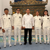 Sabet 3 Perunggu Asian Games, Ketum PB ISSI Listyo Sigit Bawa Atlet Balap Sepeda Menghadap Presiden Prabowo