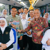 Gubernur Khofifah Resmikan Bus Trans Jatim Koridor II Malang Raya, Gratis Sepekan untuk Masyarakat dan Semua Koridor bagi Penyandang Disabilitas