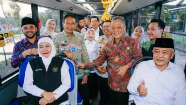 Gubernur Khofifah Resmikan Bus Trans Jatim Koridor II Malang Raya, Gratis Sepekan untuk Masyarakat dan Semua Koridor bagi Penyandang Disabilitas