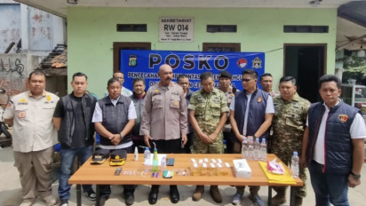Simpan 8 Klip Sabu dan 9 Paket Tembakau Sintetis di Sudut Rusun, Sindikat Narkoba Johar Baru Digulung Aparat